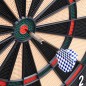 vidaXL Elektrische Dartscheibe mit Darts Schwarz Polypropylen vidaXL Elektrische Dartscheibe mit Darts Schwarz Polypropylen