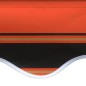 Markisenbespannung Canvas Orange & Braun 350x250 cm Markisenbespannung Canvas Orange & Braun 350x250 cm