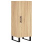 vidaXL Highboard Sonoma-Eiche 34,5x34x180 cm Holzwerkstoff vidaXL Highboard Sonoma-Eiche 34,5x34x180 cm Holzwerkstoff