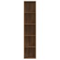 vidaXL Bücherregal Braun Eichen-Optik 40x30x189 cm Holzwerkstoff vidaXL Bücherregal Braun Eichen-Optik 40x30x189 cm Holzwerkstoff