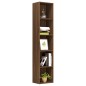 vidaXL Bücherregal Braun Eichen-Optik 40x30x189 cm Holzwerkstoff vidaXL Bücherregal Braun Eichen-Optik 40x30x189 cm Holzwerkstoff