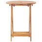 Klappbarer Gartentisch 60 x 75 cm Massivholz Akazie Klappbarer Gartentisch 60 x 75 cm Massivholz Akazie