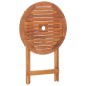 Klappbarer Gartentisch 60 x 75 cm Massivholz Akazie Klappbarer Gartentisch 60 x 75 cm Massivholz Akazie