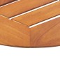Klappbarer Gartentisch 60 x 75 cm Massivholz Akazie Klappbarer Gartentisch 60 x 75 cm Massivholz Akazie