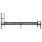 Bettgestell Schwarz Metall 100 × 200 cm Bettgestell Schwarz Metall 100 × 200 cm