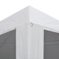 Partyzelt mit 4 Mesh-Seitenwänden 4 x 3 m Partyzelt mit 4 Mesh-Seitenwänden 4 x 3 m