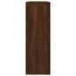Wandregal Braun Eichen-Optik 104x20x58,5 cm Holzwerkstoff Wandregal Braun Eichen-Optik 104x20x58,5 cm Holzwerkstoff
