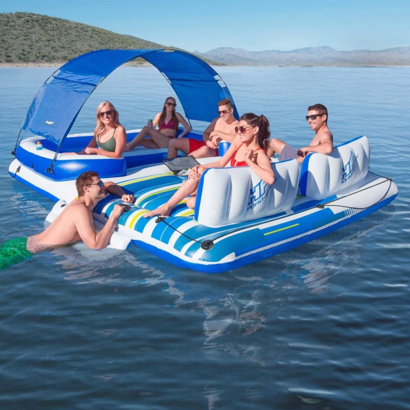Bestway Tropische Brise Schwimmende Insel 389x274 cm 43105 Bestway Tropische Brise Schwimmende Insel 389x274 cm 43105