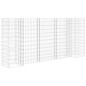 vidaXL H-förmiger Gabionen-Pflanzkorb Stahldraht 260x40x120 cm vidaXL H-förmiger Gabionen-Pflanzkorb Stahldraht 260x40x120 cm
