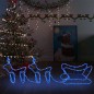 Weihnachtsdekoration Rentiere und Schlitten Outdoor 576 LEDs Weihnachtsdekoration Rentiere und Schlitten Outdoor 576 LEDs