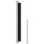 vidaXL Seitenmarkise Ausziehbar 180x500 cm Schwarz vidaXL Seitenmarkise Ausziehbar 180x500 cm Schwarz