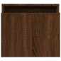 Couchtisch-Set Braun Eichen-Optik 100x48x40 cm Holzwerkstoff Couchtisch-Set Braun Eichen-Optik 100x48x40 cm Holzwerkstoff