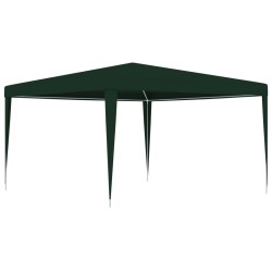 Profi-Partyzelt 4×4 m Grün 90 g/m²