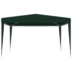 Profi-Partyzelt 4×4 m Grün 90 g/m²