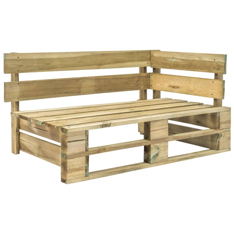 Outdoor-Eckbank Paletten Holz Outdoor-Eckbank Paletten Holz