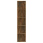 vidaXL Bücherregal Räuchereiche 40x30x189 cm Holzwerkstoff vidaXL Bücherregal Räuchereiche 40x30x189 cm Holzwerkstoff