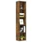 vidaXL Bücherregal Räuchereiche 40x30x189 cm Holzwerkstoff vidaXL Bücherregal Räuchereiche 40x30x189 cm Holzwerkstoff