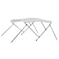 3-Bow Bimini Top Weiß 183x196x137 cm 3-Bow Bimini Top Weiß 183x196x137 cm