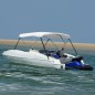 3-Bow Bimini Top Weiß 183x196x137 cm 3-Bow Bimini Top Weiß 183x196x137 cm