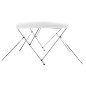 3-Bow Bimini Top Weiß 183x196x137 cm 3-Bow Bimini Top Weiß 183x196x137 cm