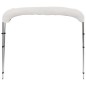 3-Bow Bimini Top Weiß 183x196x137 cm 3-Bow Bimini Top Weiß 183x196x137 cm