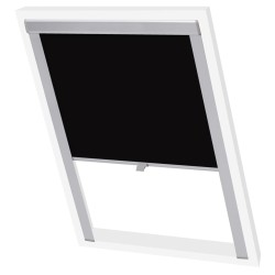 Verdunklungsrollo Schwarz SK06