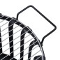 Garten-Feuerkorb mit Grillrost Stahl 47,5 cm Garten-Feuerkorb mit Grillrost Stahl 47,5 cm