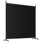 2-tlg. Paravent Schwarz 348x180 cm Stoff 2-tlg. Paravent Schwarz 348x180 cm Stoff