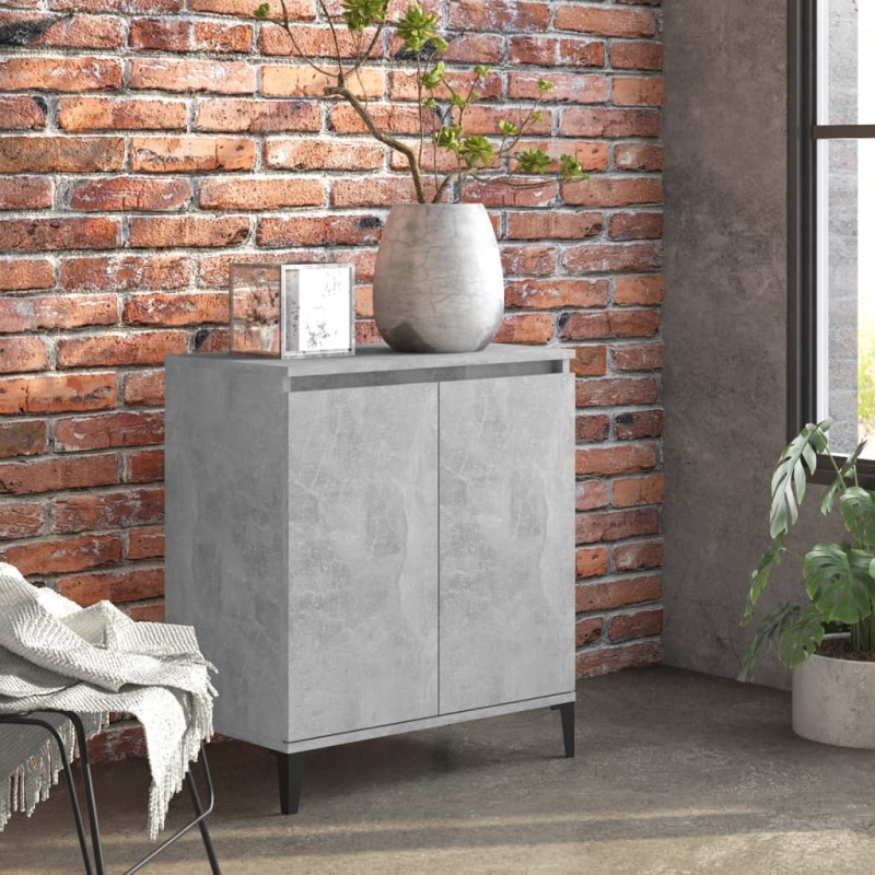 Sideboard Betongrau 60x35x70 cm Holzwerkstoff Sideboard Betongrau 60x35x70 cm Holzwerkstoff