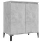 Sideboard Betongrau 60x35x70 cm Holzwerkstoff Sideboard Betongrau 60x35x70 cm Holzwerkstoff