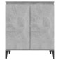 Sideboard Betongrau 60x35x70 cm Holzwerkstoff Sideboard Betongrau 60x35x70 cm Holzwerkstoff