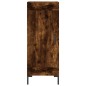 Highboard Räuchereiche 34,5x34x180 cm Holzwerkstoff Highboard Räuchereiche 34,5x34x180 cm Holzwerkstoff