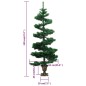 Spiral-Weihnachtsbaum mit Topf und LEDs Grün 120 cm PVC Spiral-Weihnachtsbaum mit Topf und LEDs Grün 120 cm PVC