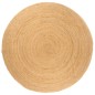 Teppich Jute Geflochten 180 cm Rund Teppich Jute Geflochten 180 cm Rund