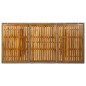 Gartentisch Hellgrau Poly Rattan und Akazie Massivholz Gartentisch Hellgrau Poly Rattan und Akazie Massivholz