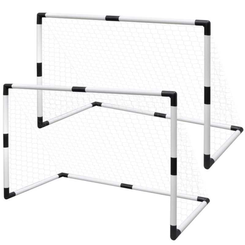 Mini Fußball Torpfosten Netz Set 2 Stück für Kinder Mini Fußball Torpfosten Netz Set 2 Stück für Kinder