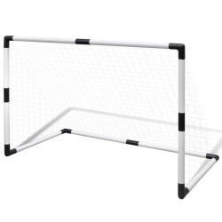 Mini Fußball Torpfosten Netz Set 2 Stück für Kinder