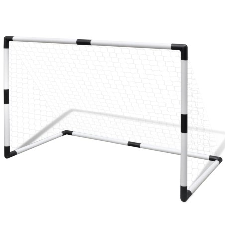 Mini Fußball Torpfosten Netz Set 2 Stück für Kinder