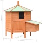 Hühnerkäfig 126x117x125 cm Kiefernholz & Tannenholz Hühnerkäfig 126x117x125 cm Kiefernholz & Tannenholz