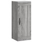 Highboard Grau Sonoma 34,5x34x180 cm Holzwerkstoff Highboard Grau Sonoma 34,5x34x180 cm Holzwerkstoff