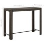 vidaXL Garten-Bartisch Braun 140,5x60,5x110,5 cm Poly Rattan vidaXL Garten-Bartisch Braun 140,5x60,5x110,5 cm Poly Rattan