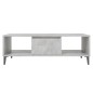 Couchtisch Betongrau 103,5x60x35 cm Holzwerkstoff Couchtisch Betongrau 103,5x60x35 cm Holzwerkstoff