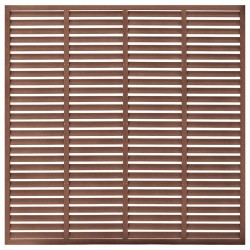 vidaXL Lamellenzaun WPC 180x180 cm Braun  