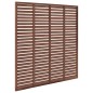 vidaXL Lamellenzaun WPC 180x180 cm Braun vidaXL Lamellenzaun WPC 180x180 cm Braun