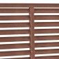 vidaXL Lamellenzaun WPC 180x180 cm Braun vidaXL Lamellenzaun WPC 180x180 cm Braun