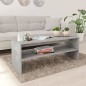 Couchtisch Betongrau 100x40x40 cm Holzwerkstoff Couchtisch Betongrau 100x40x40 cm Holzwerkstoff