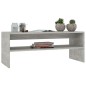 Couchtisch Betongrau 100x40x40 cm Holzwerkstoff Couchtisch Betongrau 100x40x40 cm Holzwerkstoff