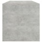 Couchtisch Betongrau 100x40x40 cm Holzwerkstoff Couchtisch Betongrau 100x40x40 cm Holzwerkstoff