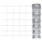 Gartenzaun Verzinkter Stahl 50x0,8 m Silbern Gartenzaun Verzinkter Stahl 50x0,8 m Silbern