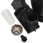 Pool-Sandfilteranlage mit Vorfilter Schwarz Pool-Sandfilteranlage mit Vorfilter Schwarz